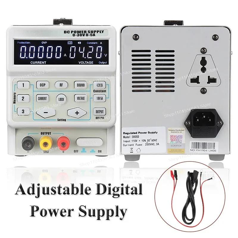 3005D – precyzyjny, cyfrowy, r – High Precision Dc Power Supply 30V 10A recenzja i cena